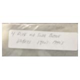 (4) "DIFFERENT" VINTAGE SODA BOTTLE LABELS-