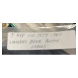 (5) "DIFFERENT" VINTAGE BEER BOTTLE LABELS-