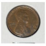 1909-P VDB LINCOLN WHEAT BACK CENT (VG)