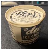 COLLECTIBLE "ICE CREAM" CUP