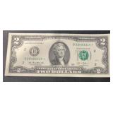 SERIES 2013 $2.00 BILL ***RARE 