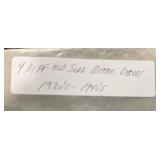 (4) "DIFFERENT" VINTAGE SODA  BOTTLE LABLES-