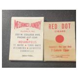 (2) "DIFFERNET" VINTAGE MATCHBOOKS