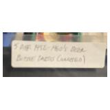 (5) "DIFFERENT" VINTAGE BEER BOTTLE LABELS-