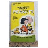 PEANUTS COLLECTIBLE-BOOK "THE WONDERFUL WORLD OF