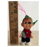 VINTAGE CHRISTMAS "ELF DOLL" ORNAMENT-CHECK OUT