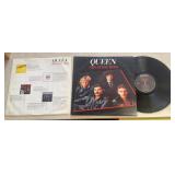 VINYL RECORD ALBUM W/JACKET & PAPER SLEEVE-"QUEEN"