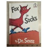 "DR. SEUSS" BOOK-"FOX IN SOCKS"
