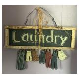 'LAUNDRY' DECOR SIGN-APPROX. 20ï¿½ WIDE