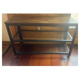 BENCH W/SHOE STORAGE-APPROX. 36' WIDE