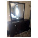 6-DRAWER DRESSER W/MIRROR-CHECK OUT THE PIC'S