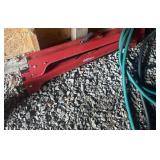 FOLDING SAW HORSES & GARDEN HOSE-CHECK OUT THE