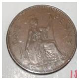 1964 'BRITISH' ***LARGE*** ONE PENNY