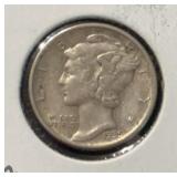 1935-P MERCURY DIEM (90% SILVER) **ASW .0723 OZ**
