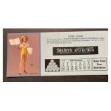 VINTAGE INK BLOTTER-'STALEY'S STARCHES'