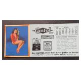 VINTAGE INK BLOTTER-'CANTOL'