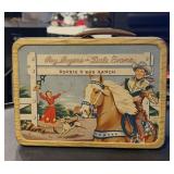 VINTAGE 'ROY ROGERS' SCHOOL LUNCH BOX-CHECK OUT