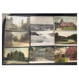 (9) 'DIFFERENT' VINTAGE POSTCARDS-CHECK OUT THE