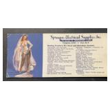 VINTAGE INK BLOTTER-'SPRAGUE ELECTRICAL SUPPLIES,