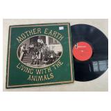 RECORD ALBUM-"MOTHERE EARTH"/LIVING WITH THE