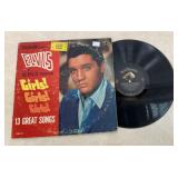 "ELVIS" RECORD ALBUM-"GIRLS! GIRLS! GIRLS!"