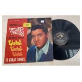 "ELVIS" RECORD ALBUM-"GIRLS! GIRLS! GIRLS!