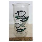 CHARACTER GLASS-SNOOPY/DATED "1958"