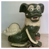 LARGE CHINESE FOO DOG STATUE-CHECK OUT THE PIC