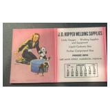 VINTAGE INK BLOTTER-J.D. HOPPER WELDING SUPPLIES