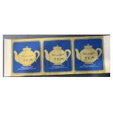 (5 COUNT)VINTAGE BOX LABEL-DELICIOUS TEA