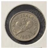 195 NEW ZEALAND (3-PENCE) COIN