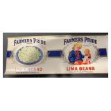 (5 COUNT)VINTAGE CAN LABEL-FARMERS PRIDE