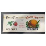 (5 COUNT)VINTAGE CAN LABEL-CLOVER FARM/EMBOSSED