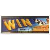 (5 COUNT) VINTAGE CRATE LABEL-WIN