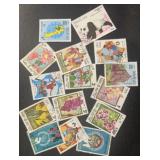 (15)VINTAGE LABELS-ASSORTED/1986