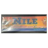 (100 COUNT) VINTAGE CRATE LABEL-NILE