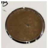 1909-VDB LINCOLN CENT ***FIRST YEAR*** (G/AG)