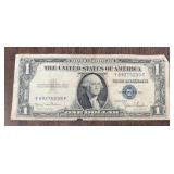 SERIES 1935-B $1.00 SILVER CERTIFICATE (AG)