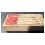 VINTAGE WOODEN BOX-CHECK OUT THE PIC'S