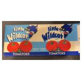 (5 COUNT)VINTAGE CAN LABEL-LITTLE WILDCAT