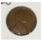 1909-VDB LINCOLN CENT ***FIRST YEAR*** (VG)