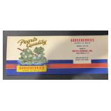 (5 COUNT)VINTAGE CAN LABEL-PEARL'S QUALITY