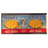 (5 COUNT)VINTAGE CAN LABEL-ANGEL