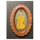 VINTAGE TIN TRAY W/LITHOGRAPH-CIRCA 1920's