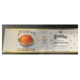 (5 COUNT) VINTAGE CAN LABEL-PREMIER/EMBOSSED