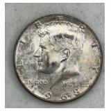 1968-D KENNEDY HA;F DOLLAR (40% SILVER)