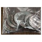 (BAG OF 10) 1943-P&D 'ZINC' LINCOLN CENTS