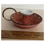 VINTAGE CANDLE HOLDER-CHECK OUT THE PIC