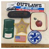 SHIRT-JACKET PATCHES & MORE-CHECK OUT THE PIC