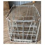 METAL DAIRY CRATE